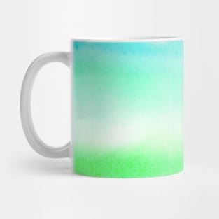 Mint Blended Stripes Mug